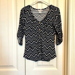 A’Gaci 3/4 sleeve top